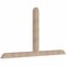 Ekena Millwork Portland Smooth Timber Gable Bracket, Douglas Fir, 108"W x 58"H x 5 1/2"D x 5 1/2"F, 13/12 Pitch GBW108X58X0606POR00SDF - alternate 4